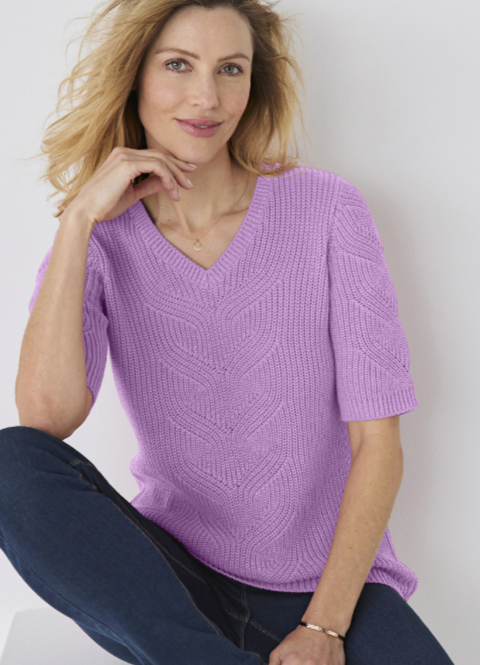 Damart V Neck Jumper